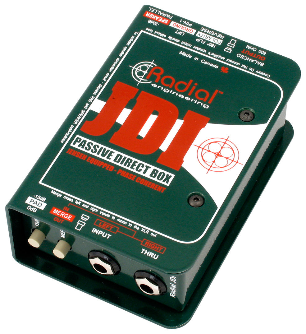 Accessories - Radial Engineering - Radial Engineering JDI - Professional Audio Design, Inc