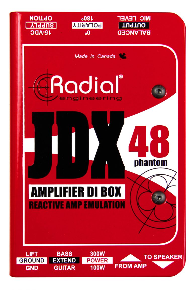 Radial Engineering JDX 48 - Amplifier Direct Box
