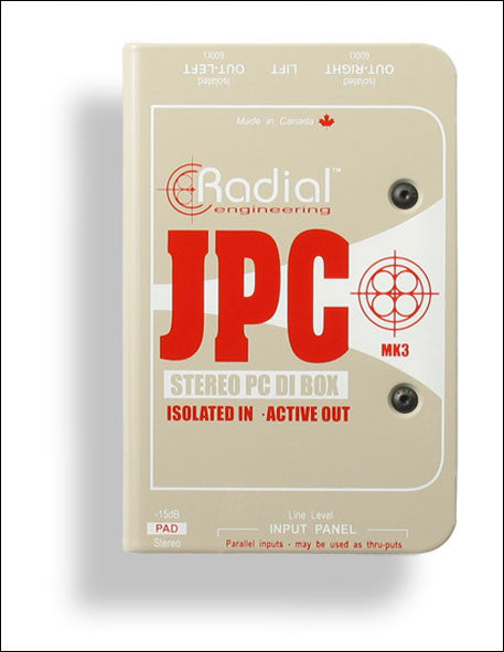 Accessories - Radial Engineering - Radial Engineering JPC - Professional Audio Design, Inc