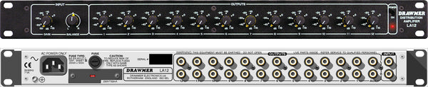 Drawmer LA12 - Line Distribution Amplifier