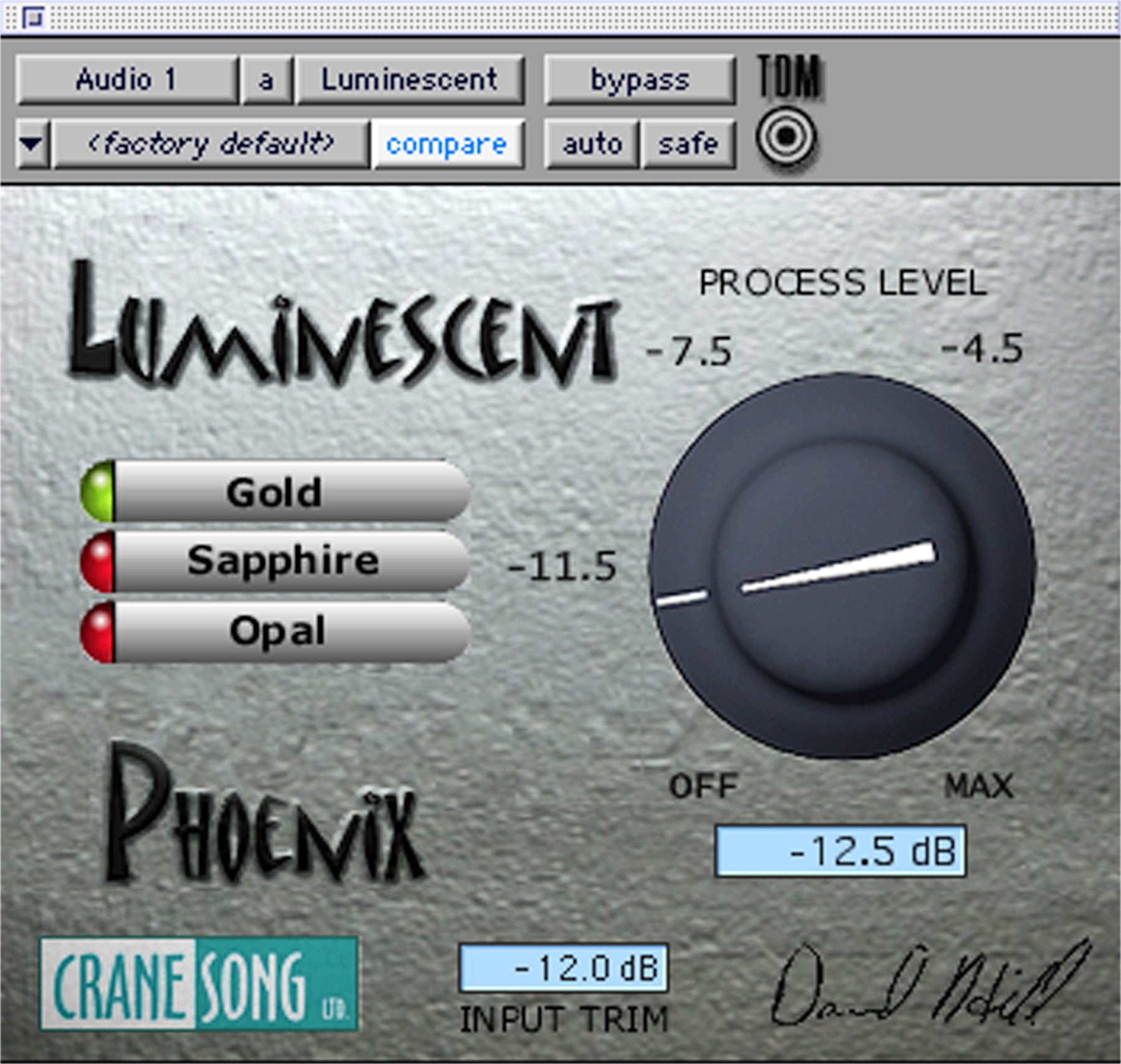 Recording Equipment - Crane Song Limited - Crane Song Phoenix I - Professional Audio Design, Inc