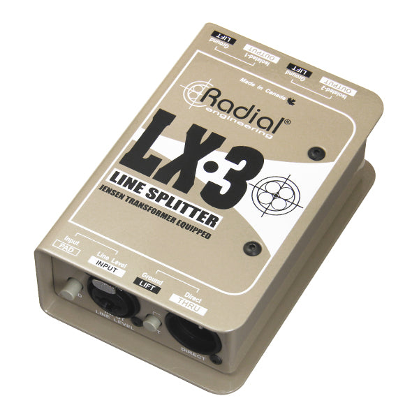 Radial Engineering LX3 - Live Sound - Professional Audio Design, Inc