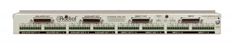 Radial Engineering LX8 - Live Sound - Professional Audio Design, Inc