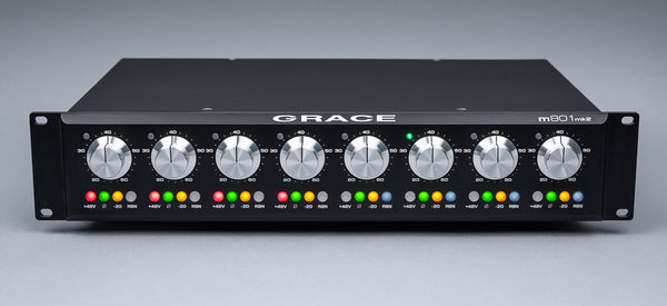 Grace Design m801 MKII High Fidelity 8 Channel Mic Preamplifier