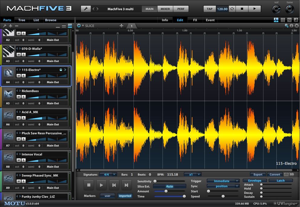 Motu MachFive 3 - Plugin - Professional Audio Design, Inc