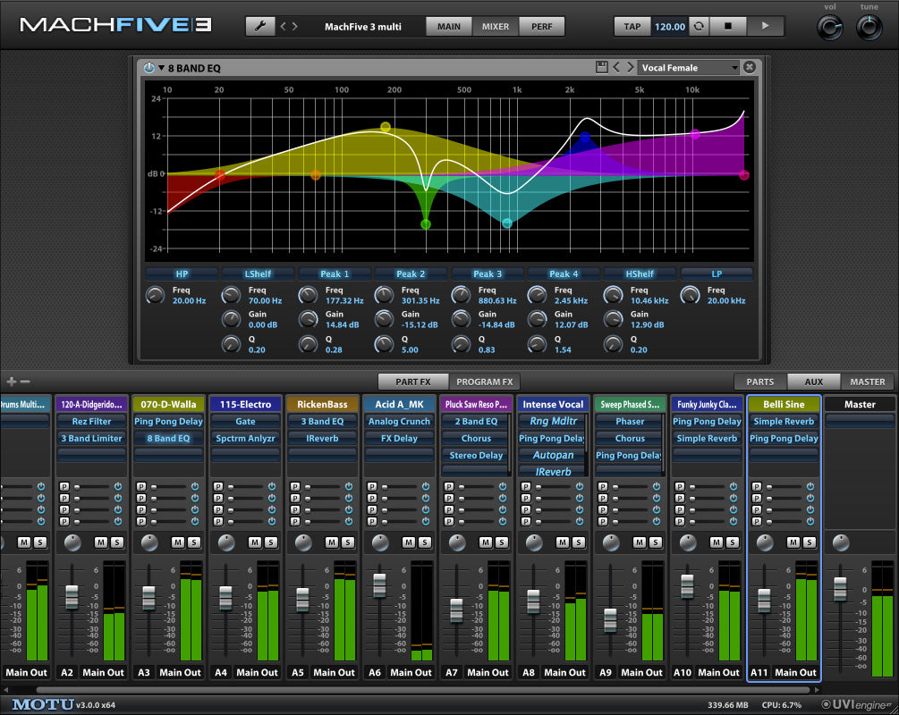 Motu MachFive 3 - Plugin - Professional Audio Design, Inc