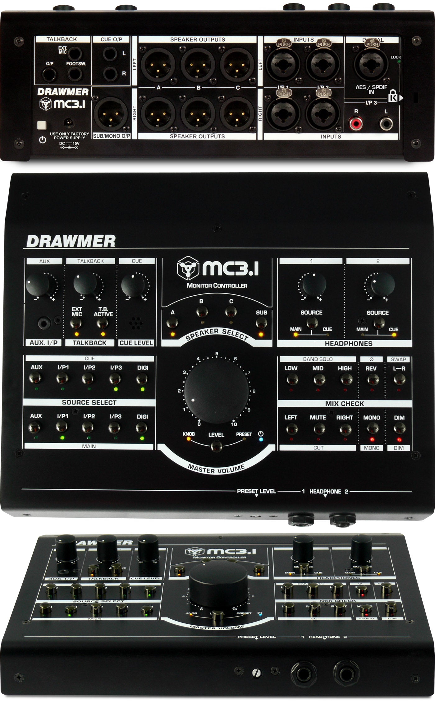 Drawmer MC3.1 - Monitor Controller