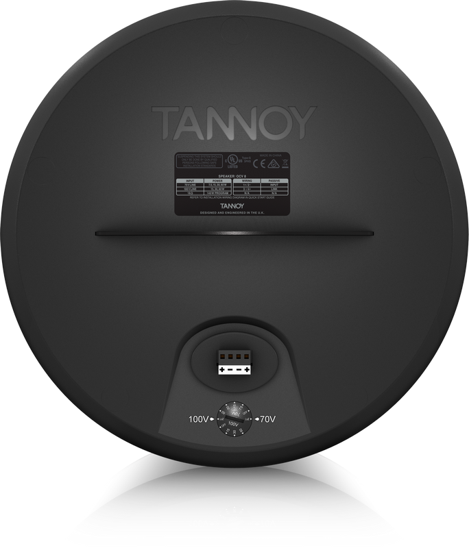 Tannoy OCV 8 - Loudspeaker Management System - Professional Audio Design, Inc