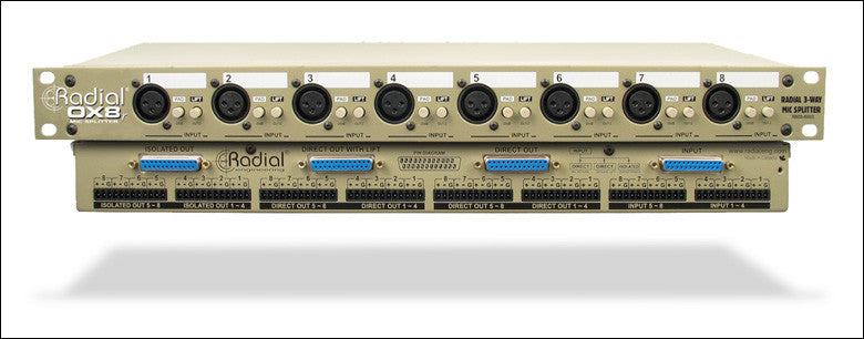 Accessories - Radial Engineering - Radial Engineering OX8 - Professional Audio Design, Inc
