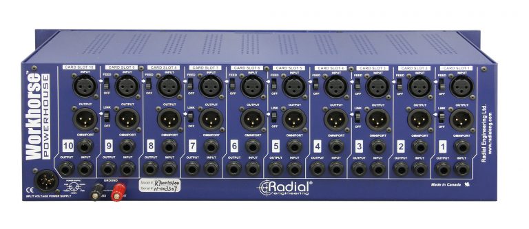 Radial Engineering Powerhouse - 500 Series - Professional Audio Design, Inc