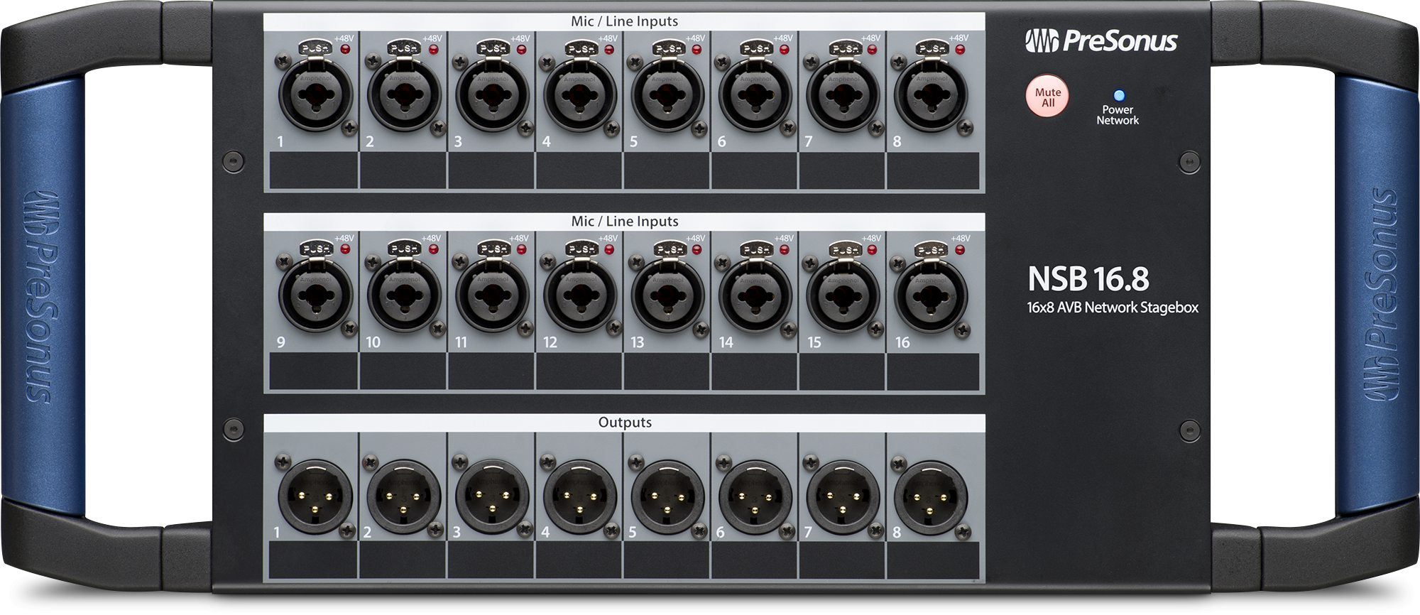 PreSonus NSB 16.8 16X8 AVB Stagebox - Accessories - Professional Audio Design, Inc