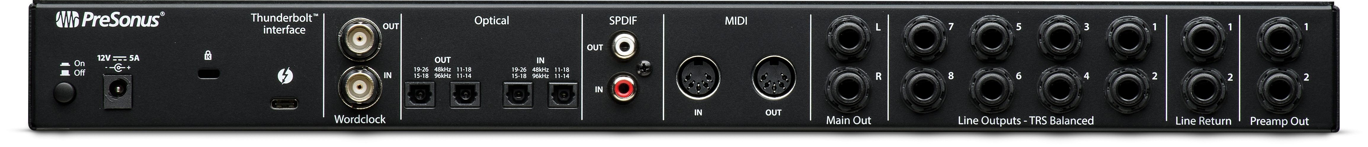 Presonus Quantum 2626 - 26x26 Thunderbolt™ 3 Audio Interface