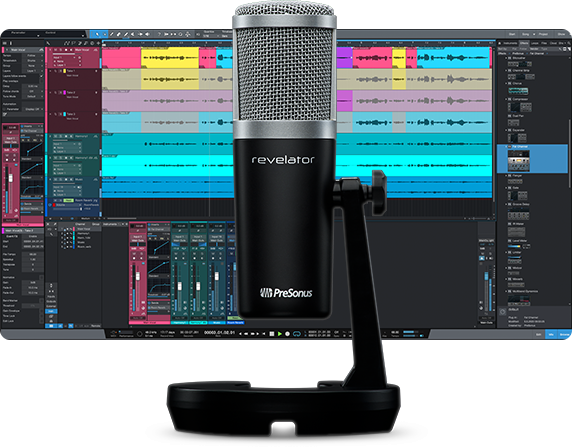 Presonus Revelator - Professional USB microphone for live streaming musicians, podcasters, and more.