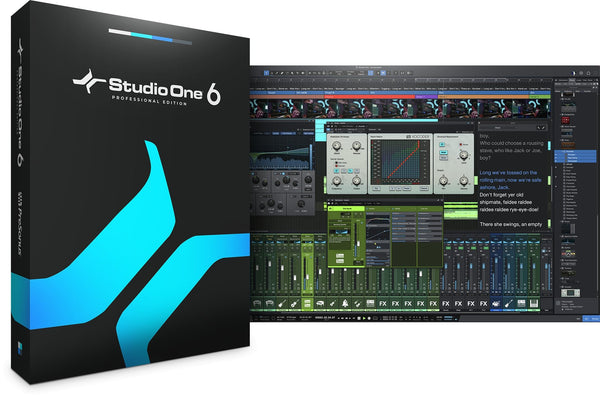 PreSonus Studio One 6 Professional EDU Site-license / Digital (cost Per seat. 10 seats is the minimum)