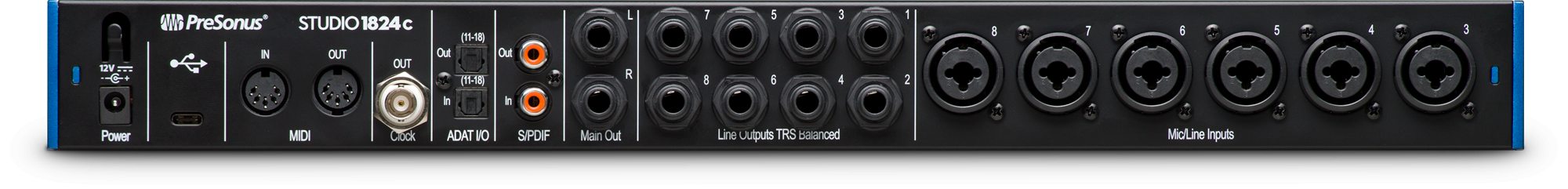 Presonus Studio 1824c Audio Interface - Audio Interface - Professional Audio Design, Inc