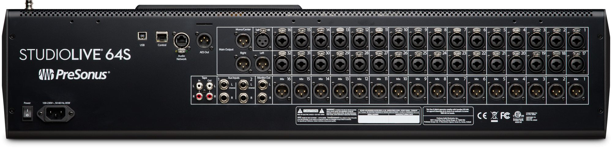 Presonus StudioLive 64S Series III - Mixing Console - Professional Audio Design, Inc