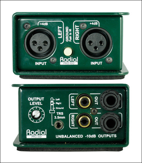 Computer Audio - Radial Engineering - Radial Engineering J-Iso - Professional Audio Design, Inc