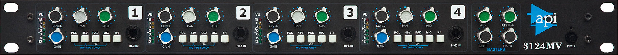 Recording Equipment - API - API 3124MV - Professional Audio Design, Inc