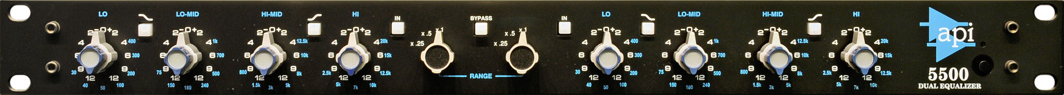 API Audio 5500 - Dual EQ with Selectable Boost and Cut