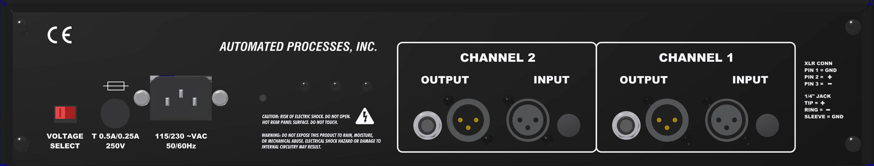 API Select T12 - 2 Channel Tube Mic Pre