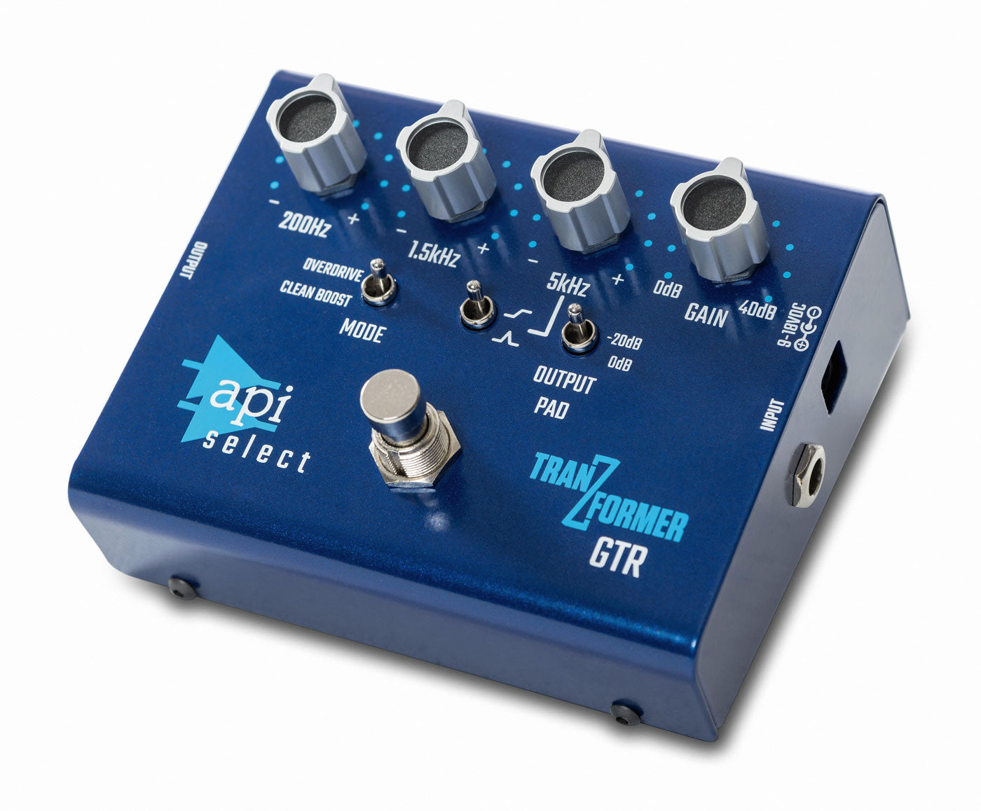 API Select TranZformer GTR - EQ, Boost and Overdrive Pedal