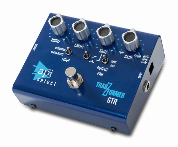 API Select TranZformer GTR - EQ, Boost and Overdrive Pedal