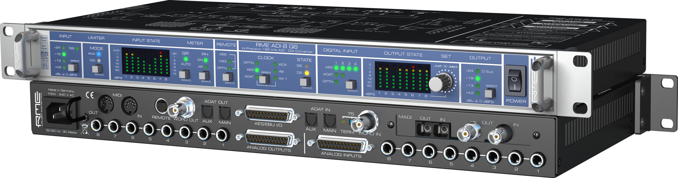 RME ADI-8 QS - Converters - Professional Audio Design, Inc