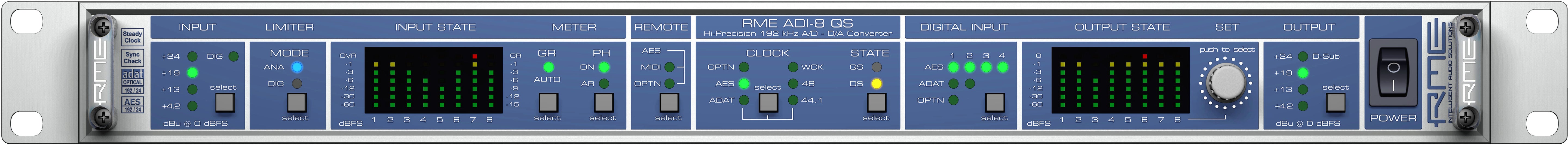 RME ADI-8 QS - Converters - Professional Audio Design, Inc