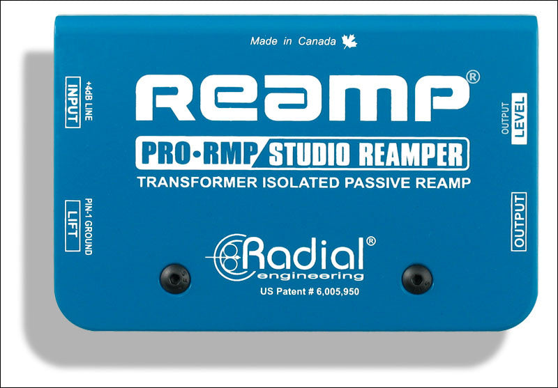 ギター Radial ProRMP Reamp Radial Engineering ProRMP - Guitar Amplifier - Professional Audio