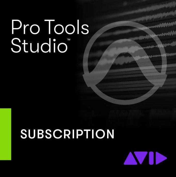 Avid Pro Tools | Studio 1-Year Subscription NEW - Academic Institution