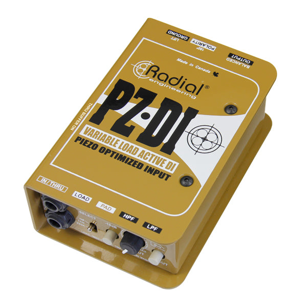 Radial Engineering PZ-DI - Active DI - Professional Audio Design, Inc