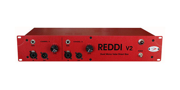 A-Designs REDDI v2 - Dual Mono Tube Direct Box 19” Rack Mount