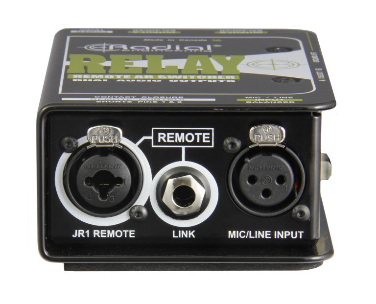 Radial Engineering Relay XO - Speaker Switcher - Professional Audio Design, Inc