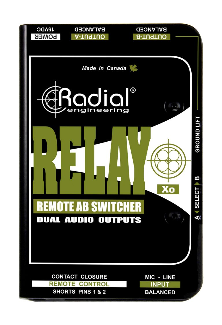 Radial Engineering Relay XO - Speaker Switcher - Professional Audio Design, Inc