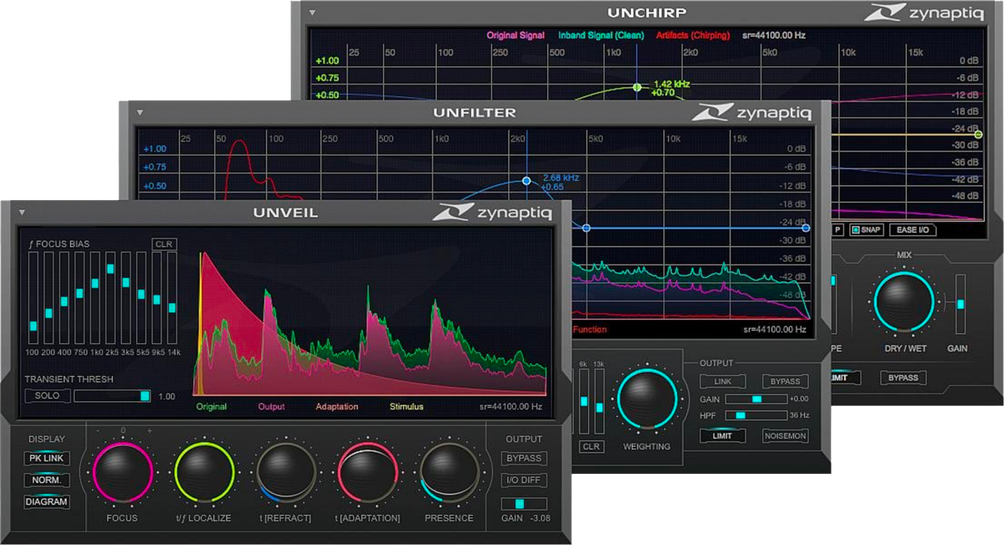 Zynaptiq REPAIR Bundle 1.x - Audio Restoration & Enhancement Plugin Bundle
