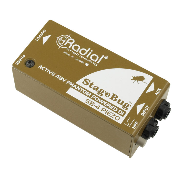 Radial Engineering SB-4 Piezo - Active DI - Professional Audio Design, Inc