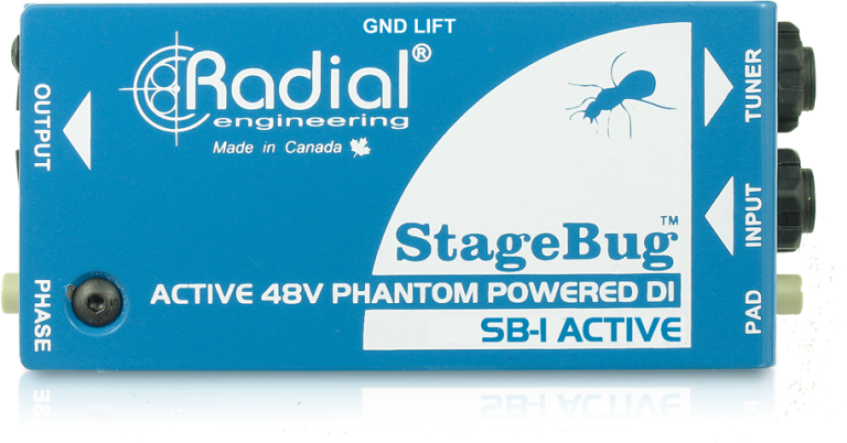 Radial Engineering SB-1 Active - Active DI - Professional Audio Design, Inc