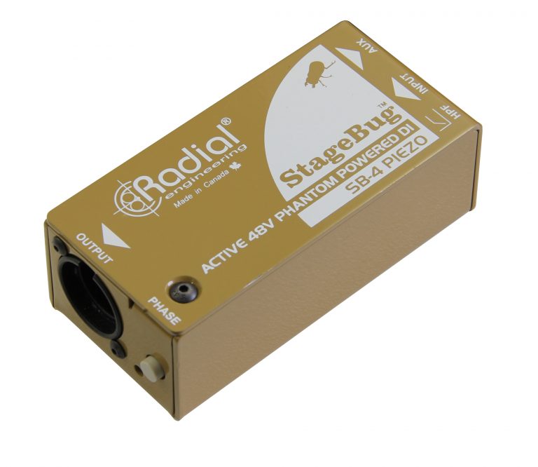 Radial Engineering SB-4 Piezo - Active DI - Professional Audio Design, Inc