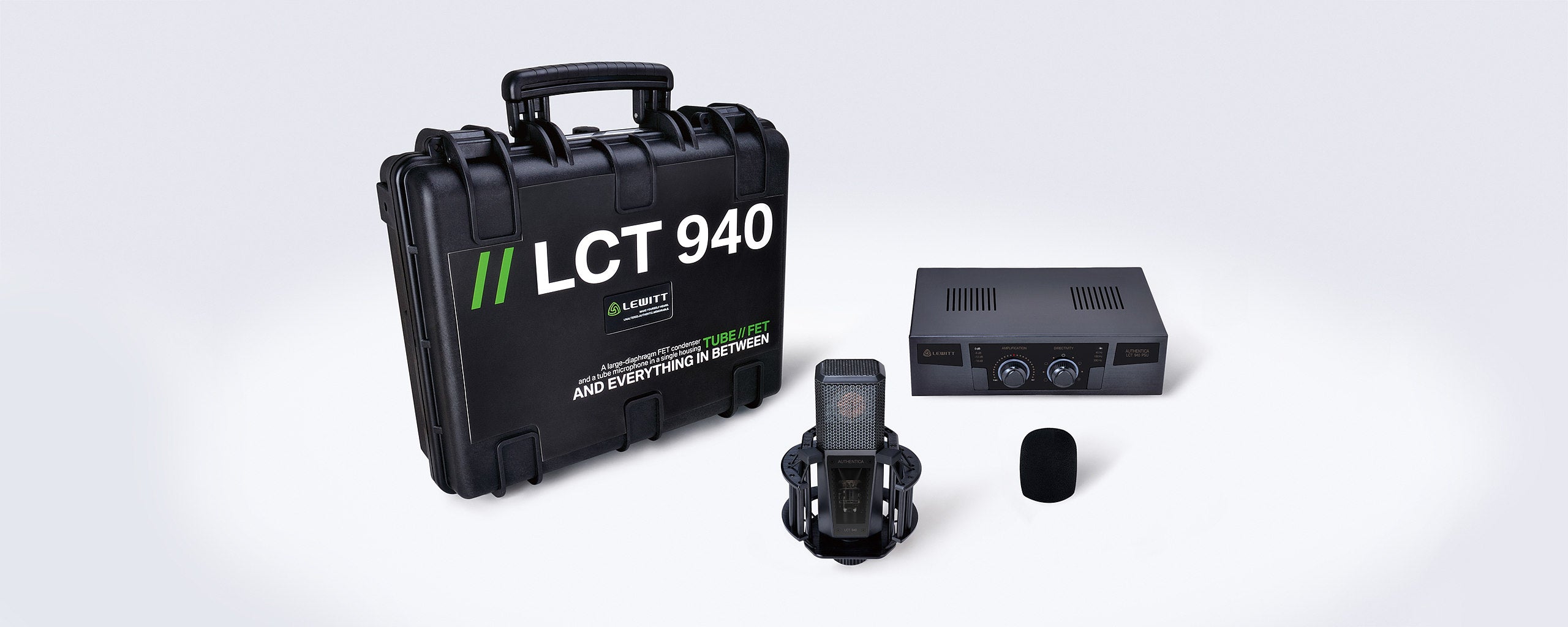 Recording Equipment - Lewitt - Lewitt LCT 940 Reference Class Tube/FET Microphone - Professional Audio Design, Inc