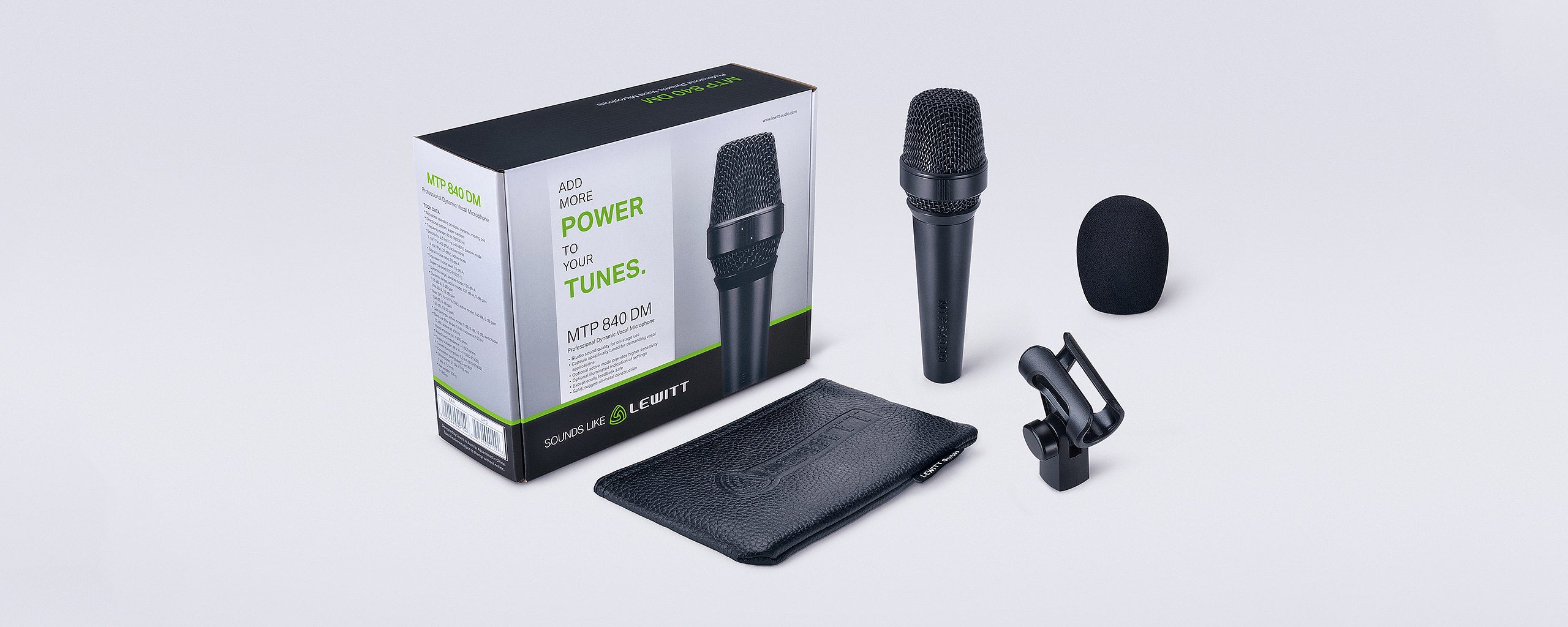 Lewitt MTP 840 DM Dynamic Microphone - Microphones - Professional Audio Design, Inc
