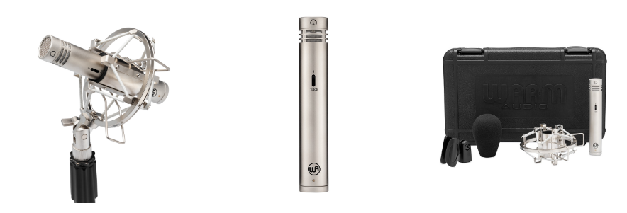 Warm Audio WA-84 Small Diaphragm Condenser Microphone-Single, Nickle - Microphones - Professional Audio Design, Inc