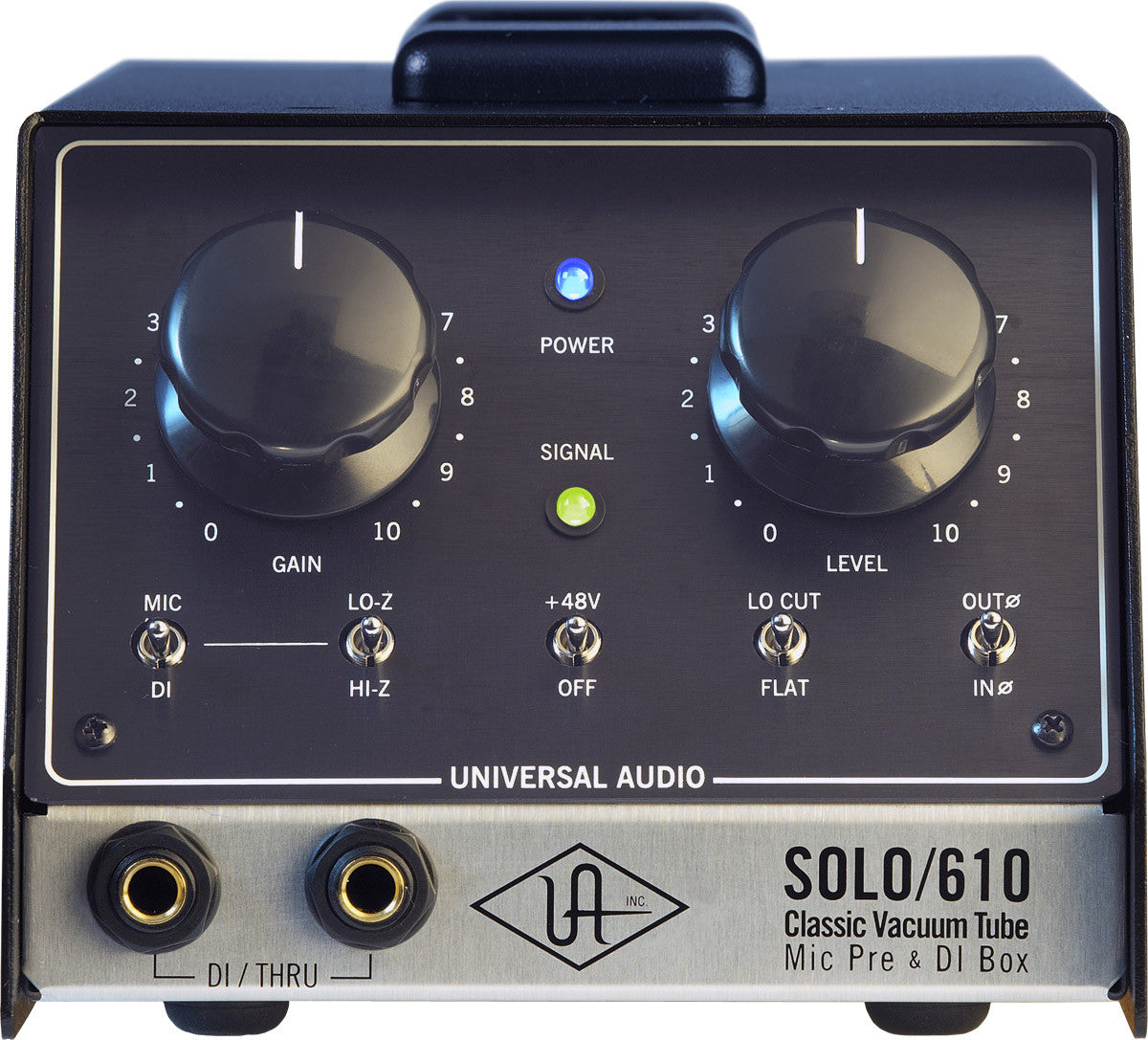 Recording Equipment - Universal Audio - Universal Audio Solo/610 Tube 1-Channel Mic Pre/DI - Professional Audio Design, Inc