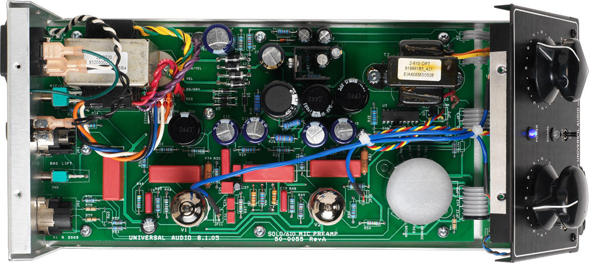 Recording Equipment - Universal Audio - Universal Audio Solo/610 Tube 1-Channel Mic Pre/DI - Professional Audio Design, Inc