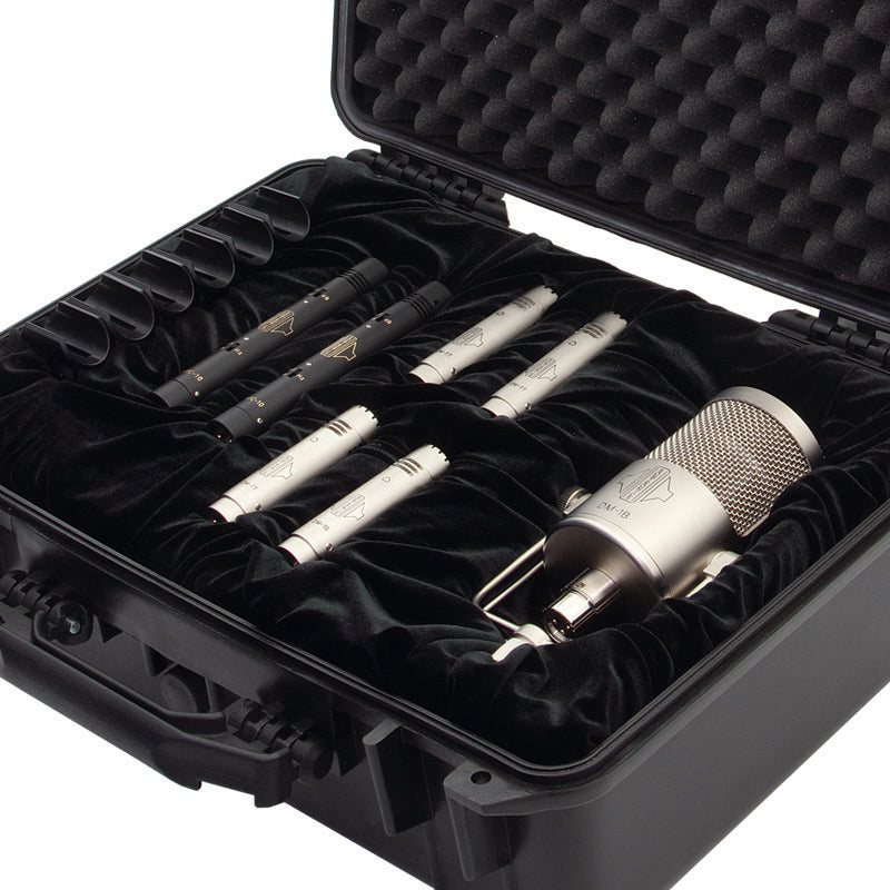 Sontronics DrumPack Plus 7-Piece Condenser Microphone Set for Drums - Microphones - Professional Audio Design, Inc