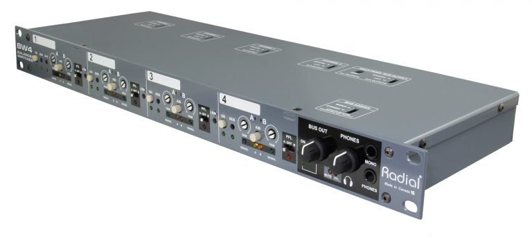 Radial Engineering SW4 - Speaker Switcher - Professional Audio Design, Inc