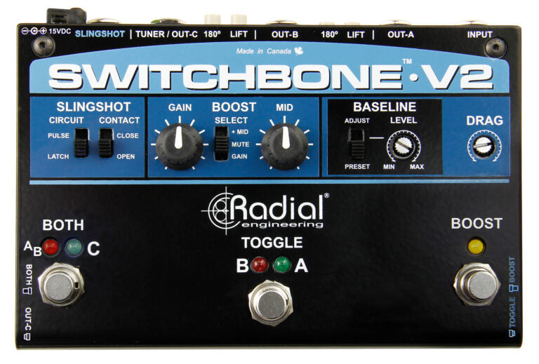 Radial Engineering Switchbone-V2 - Live Sound - Professional Audio Design, Inc