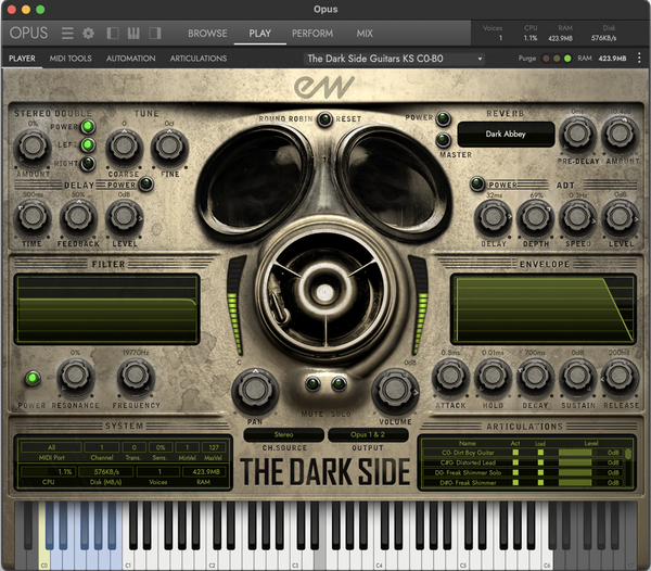 East West The Dark Side - A collection of processed instruments
