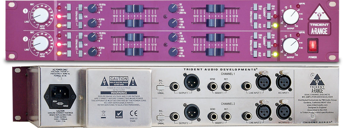 Trident A Range - Rack - Professional Audio Design, Inc