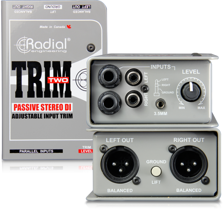 Radial Engineering Trim-Two - Passive DI - Professional Audio Design, Inc