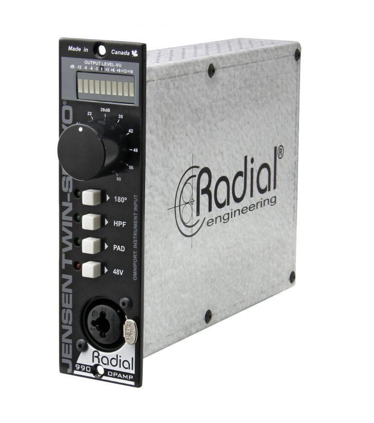 Radial Engineering Twin Servo - 500 Series Preamp - Professional Audio Design, Inc